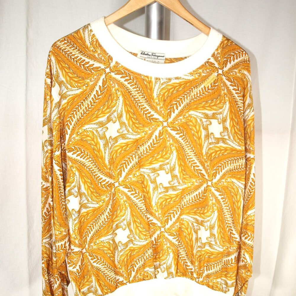 Salvadore Ferragamo Silk Shirt